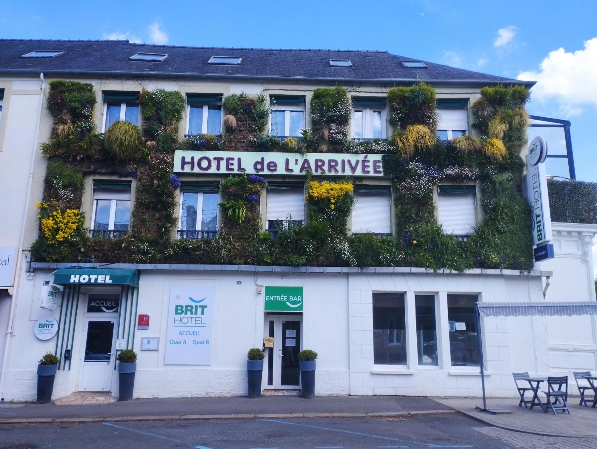 Brit Hotel L'Arrivee แก็งก็อง ภายนอก รูปภาพ
